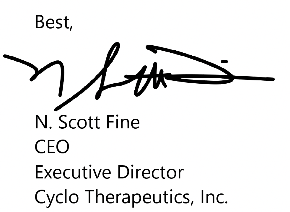 CEO Signature